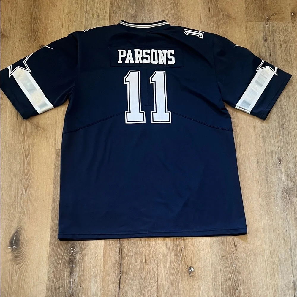 XXXL Cowboys Parsons 11 NFL Men's Navy Football Jersey Used Condition